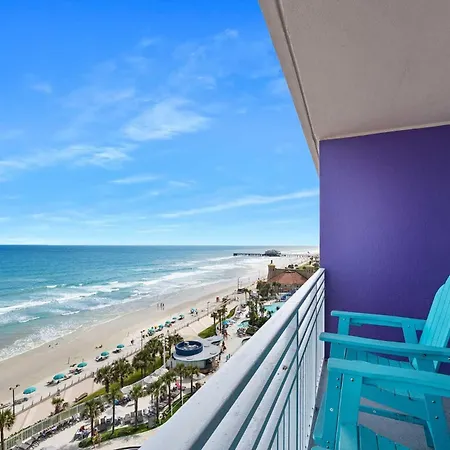 Luxury 10Th Floor 2 Bedroom Condo Direct Oceanfront Wyndham Ocean Walk Resort Daytona Beach | 1027 Exterior photo
