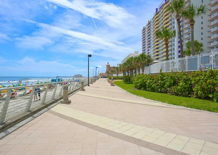 Luxury 10Th Floor 2 Bedroom Condo Direct Oceanfront Wyndham Ocean Walk Resort Daytona Beach | 1027