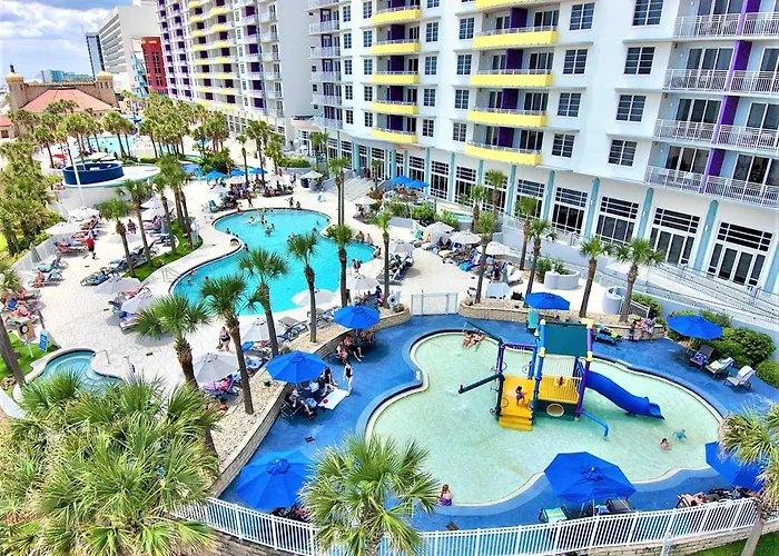 Luxury 10Th Floor 2 Bedroom Condo Direct Oceanfront Wyndham Ocean Walk Resort Daytona Beach | 1027