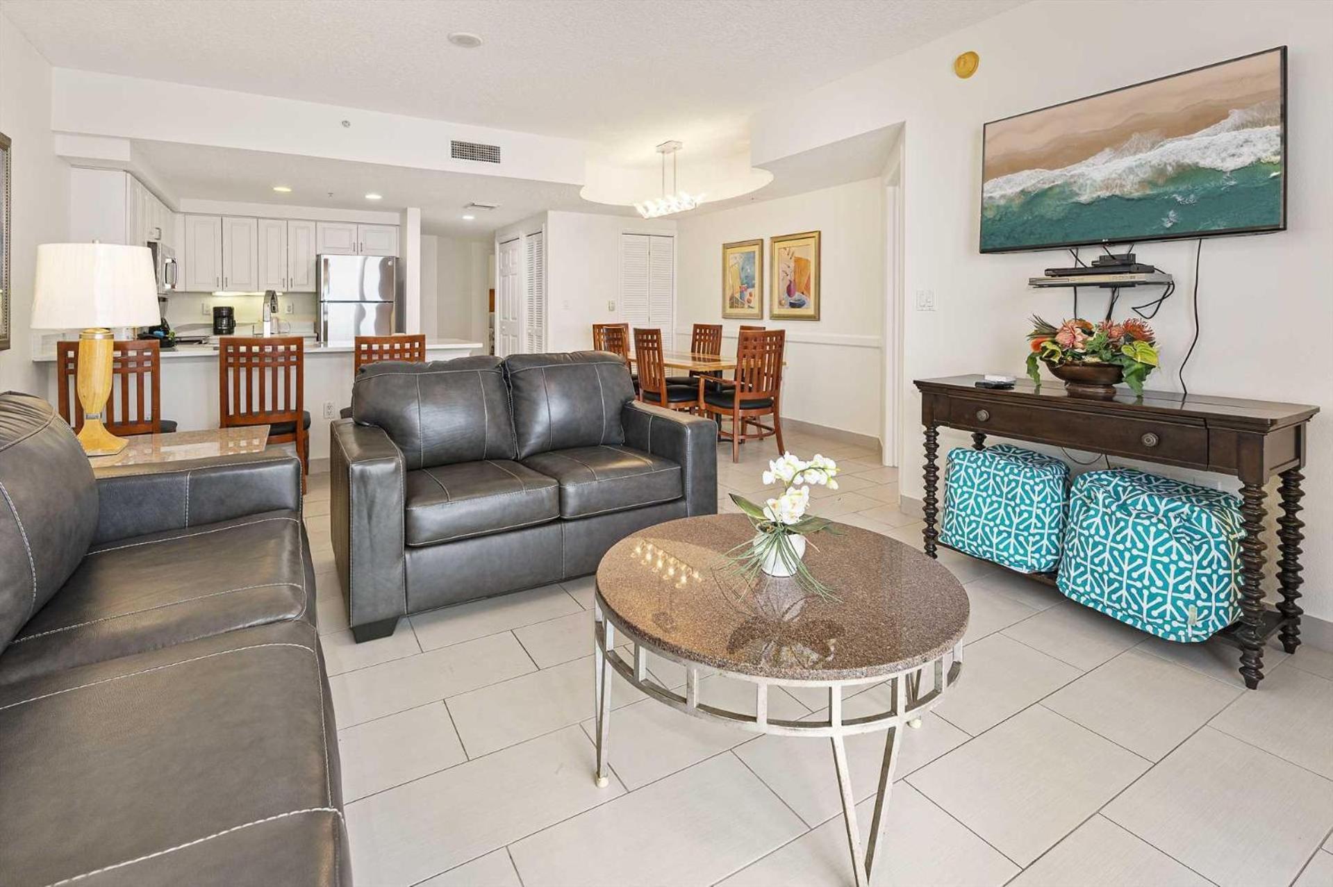 Luxury 10th Floor 2 Bedroom Direct Oceanfront Wyndham Ocean Walk Daytona | 1027 *